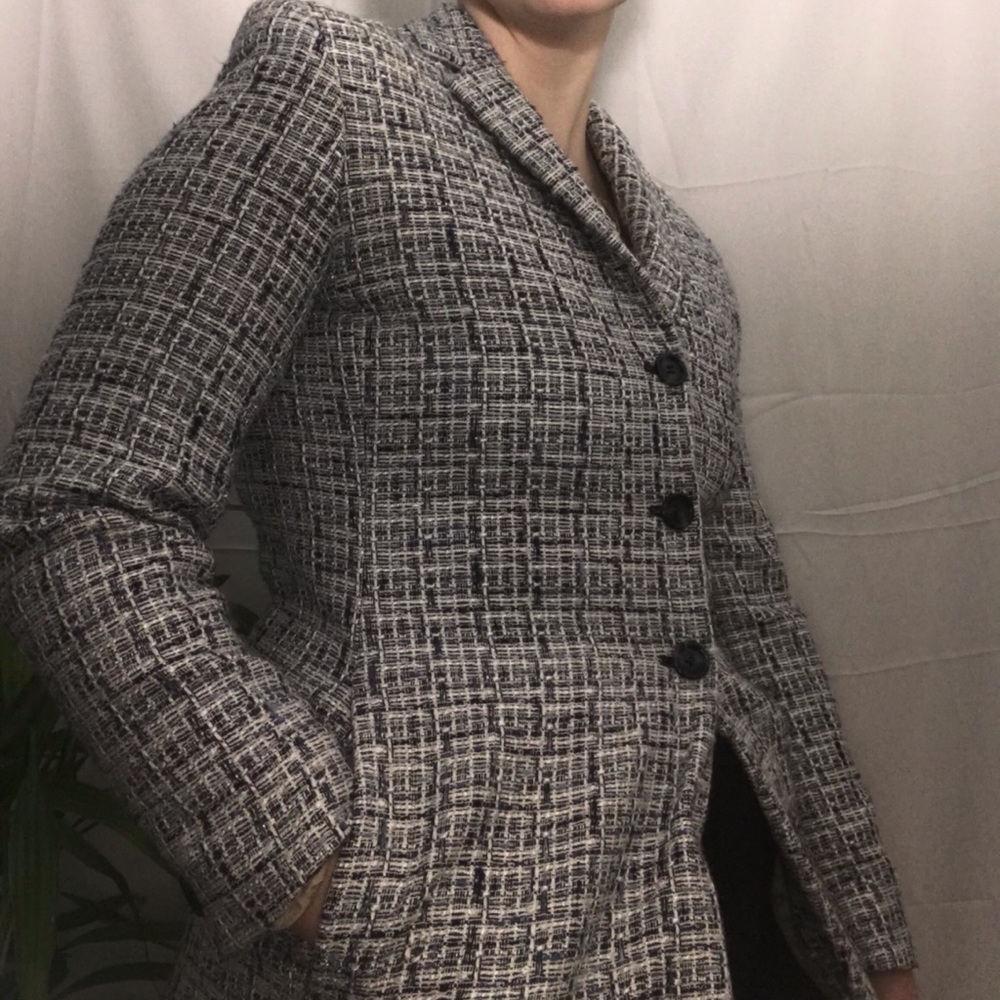 Blue Vintage Blazer (Tweed)